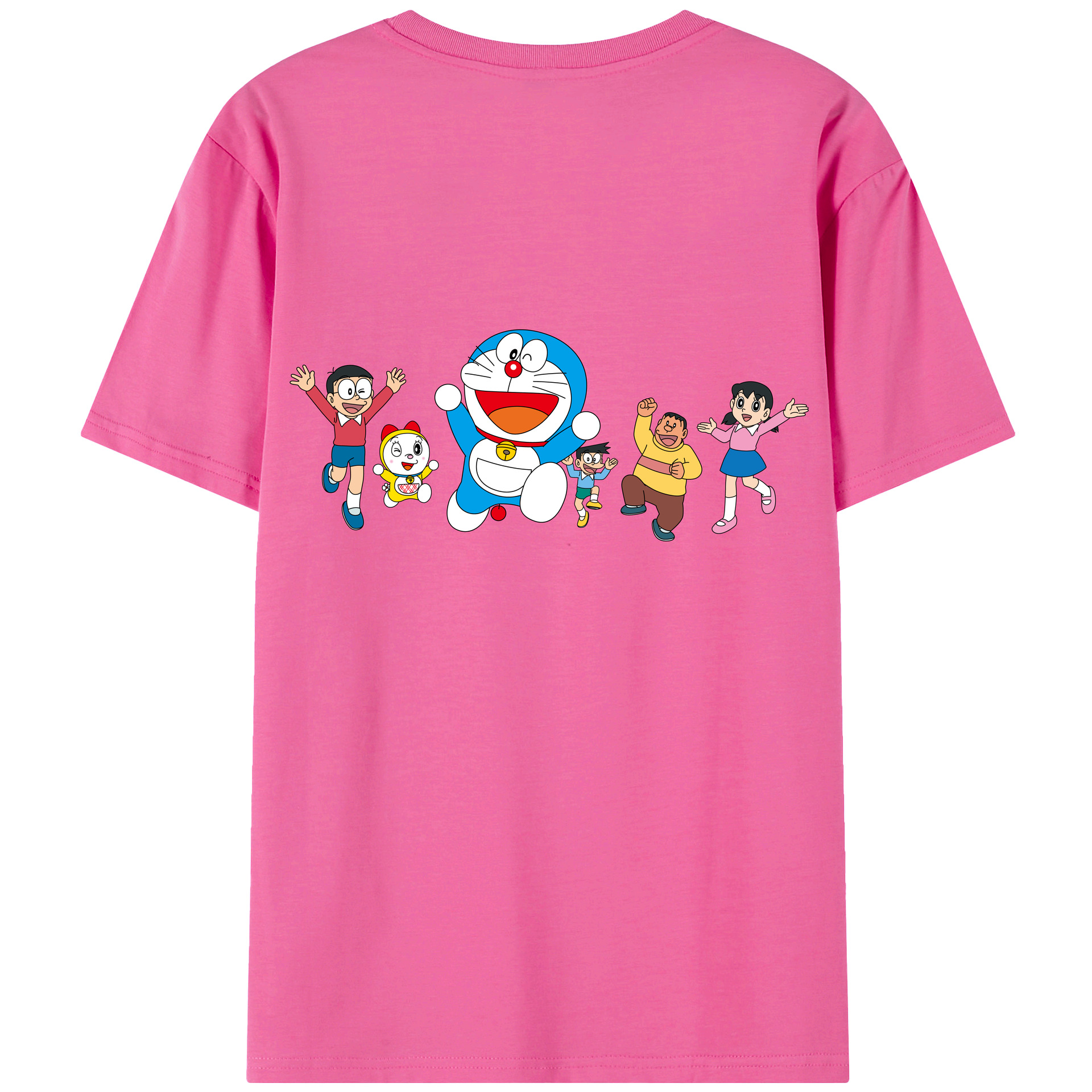 （画像用） ドラえもん 骨川 スネ夫 Doraemon Honekawa Suneo レディース半袖Tシャツ(バックプリント)
